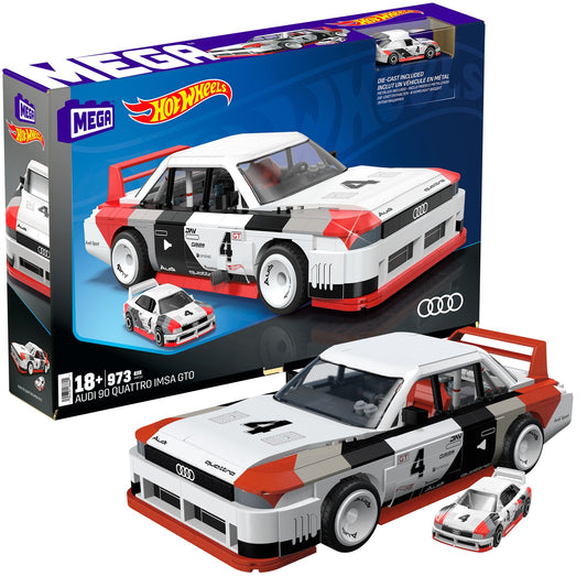 Mattel MEGA Hot Wheels Collector Audi 90 Quattro IMSA GTO, Konstruktionsspielzeug