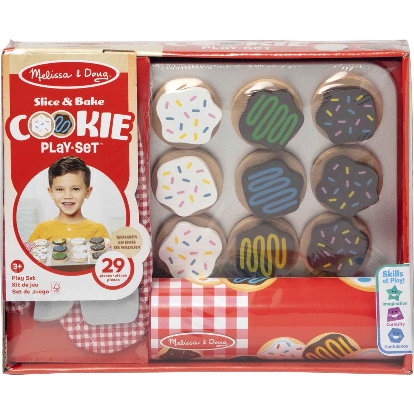 Melissa & Doug - Holz Cookie Set, Spielküche