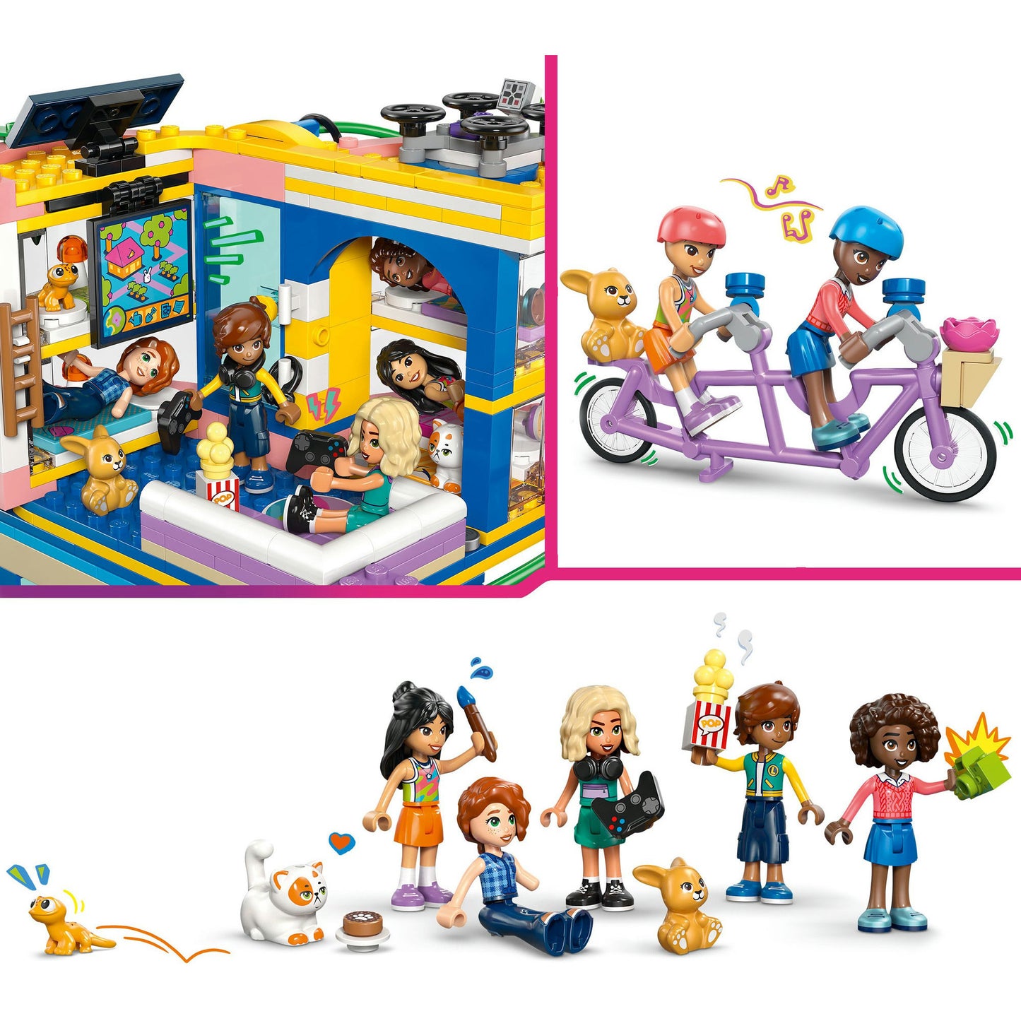 42689 Friends Heartlake City Freundschafts-Clubhaus, Konstruktionsspielzeug