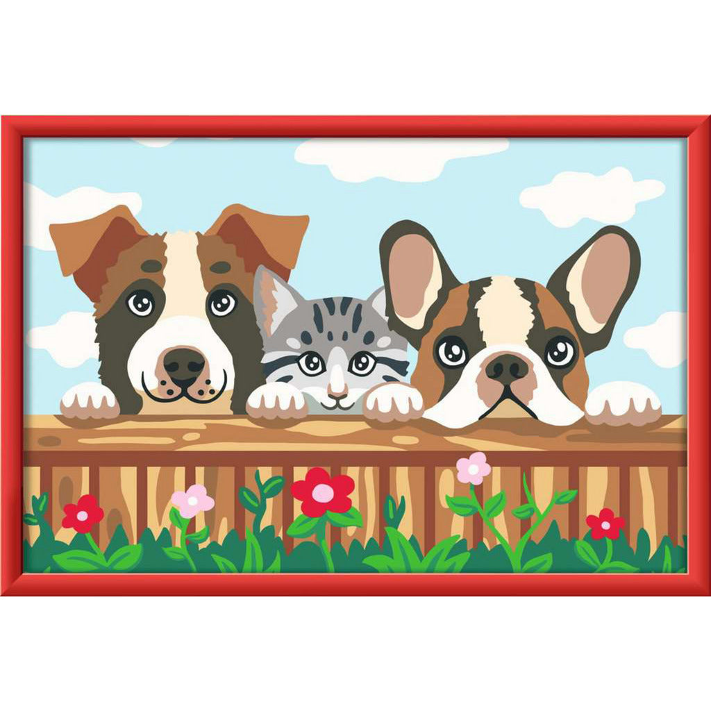CreArt - Hunde und Katze, Malen