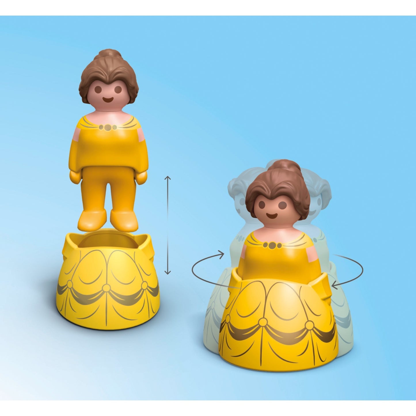 Playmobil 71458 Junior & Disney: Belles Spielturm mit Melodie