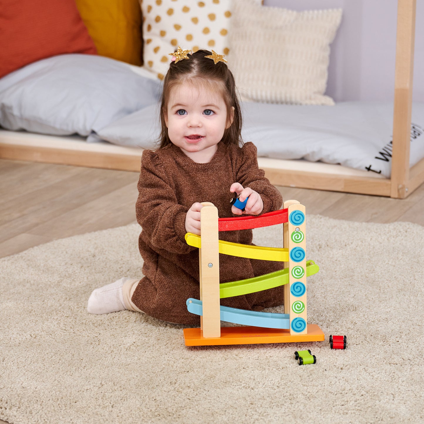 Color Autorennbahn, Geschicklichkeitsspiel