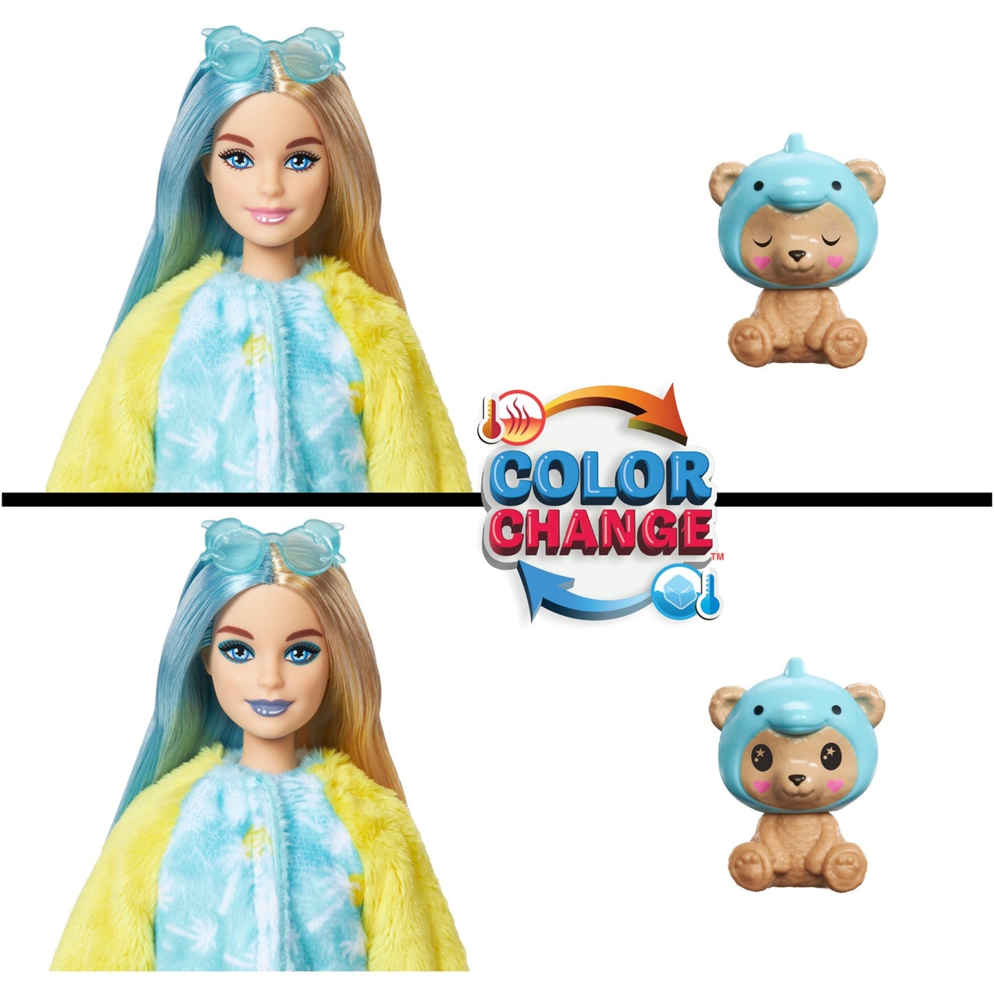 Barbie Barbie Cutie Reveal Costume Cuties Serie - Teddy Dolphin