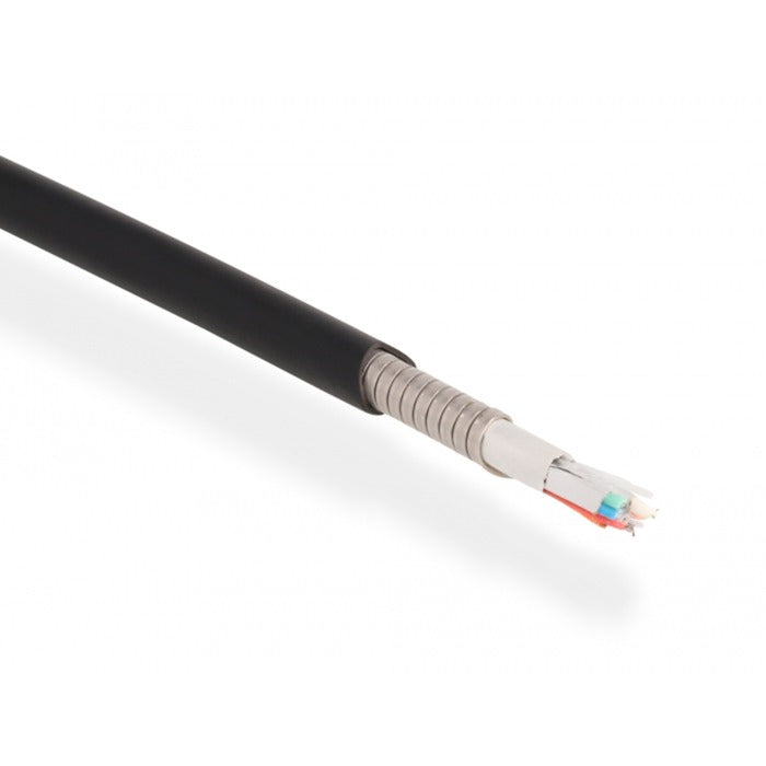 DeLOCK Aktives Optisches HDMI Kabel 8k 60Hz (schwarz, 30 Meter, mit Metallarmierung)