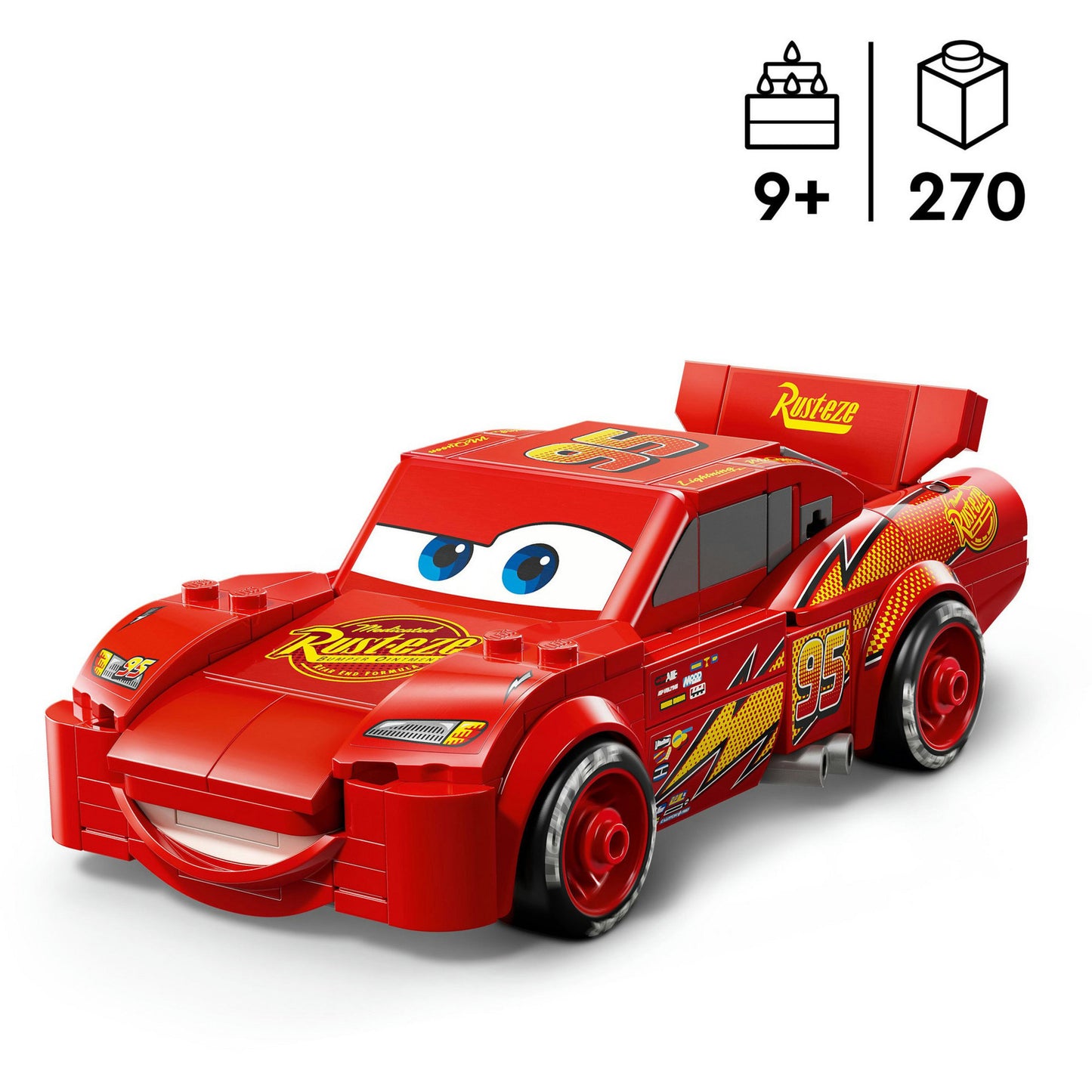 77255 Speed Champions Lightning McQueen, Konstruktionsspielzeug