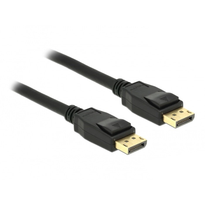 DeLOCK Kabel DisplayPort 1.2 Stecker > DisplayPort Stecker 4K (schwarz, 3 Meter)