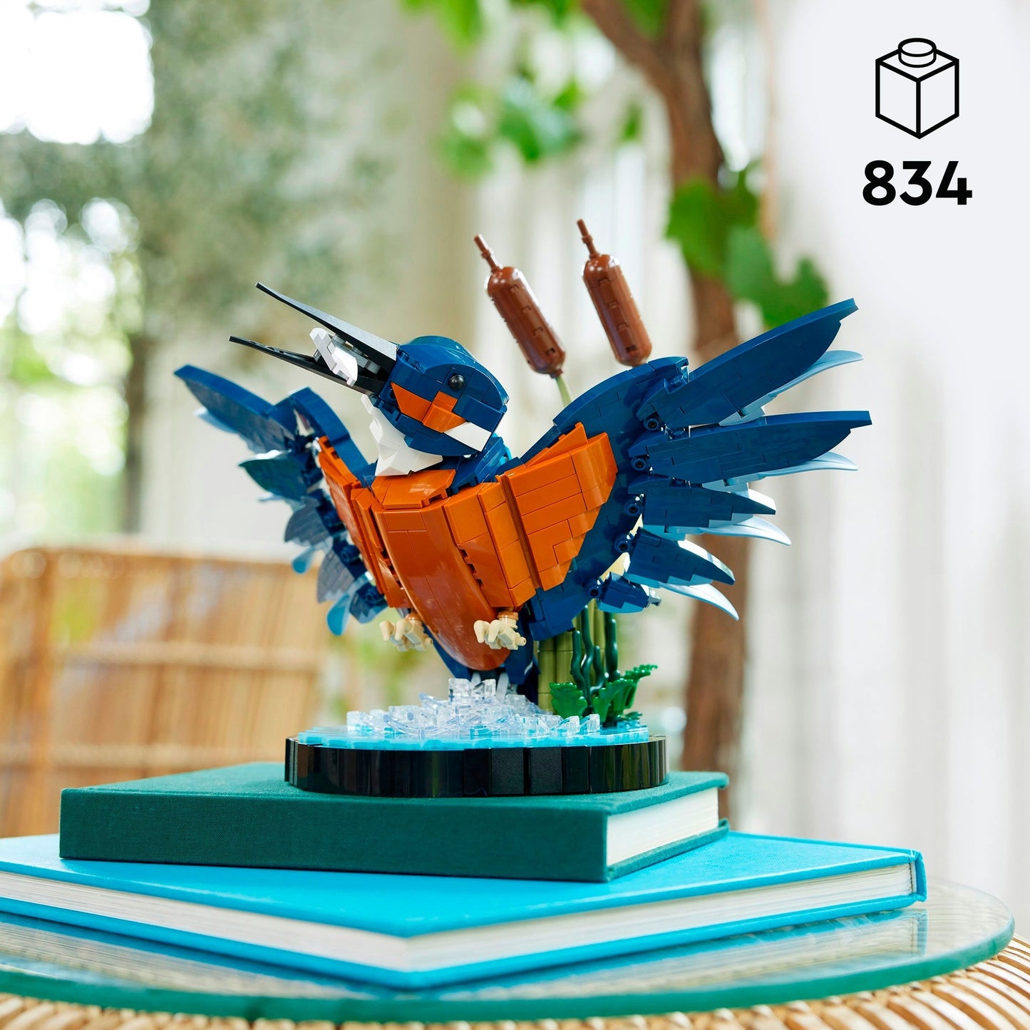 LEGO 10331 Icons Eisvogel, Konstruktionsspielzeug