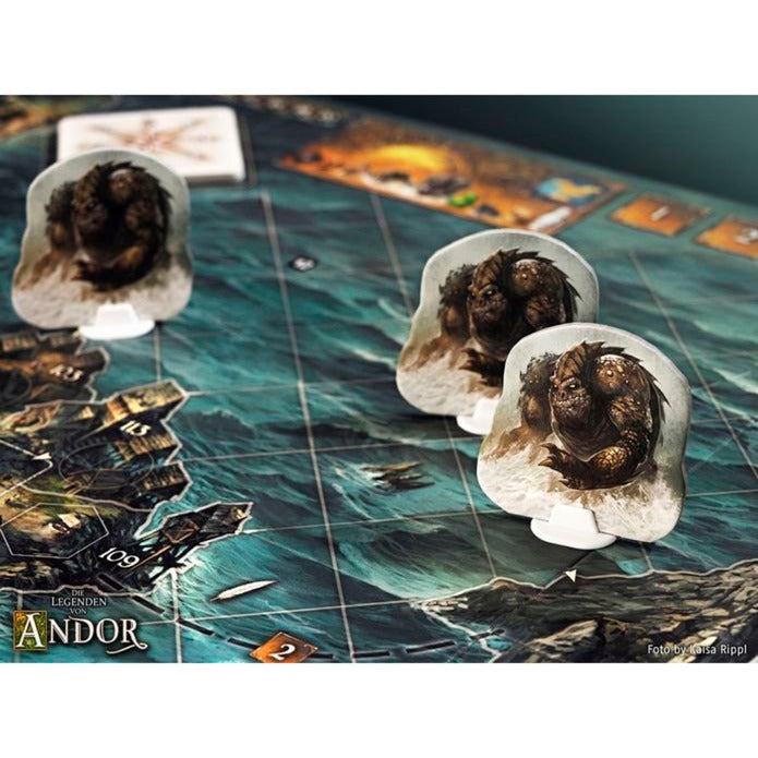 KOSMOS Die Legenden von Andor - Teil II: Die Reise in den Norden, Brettspiel