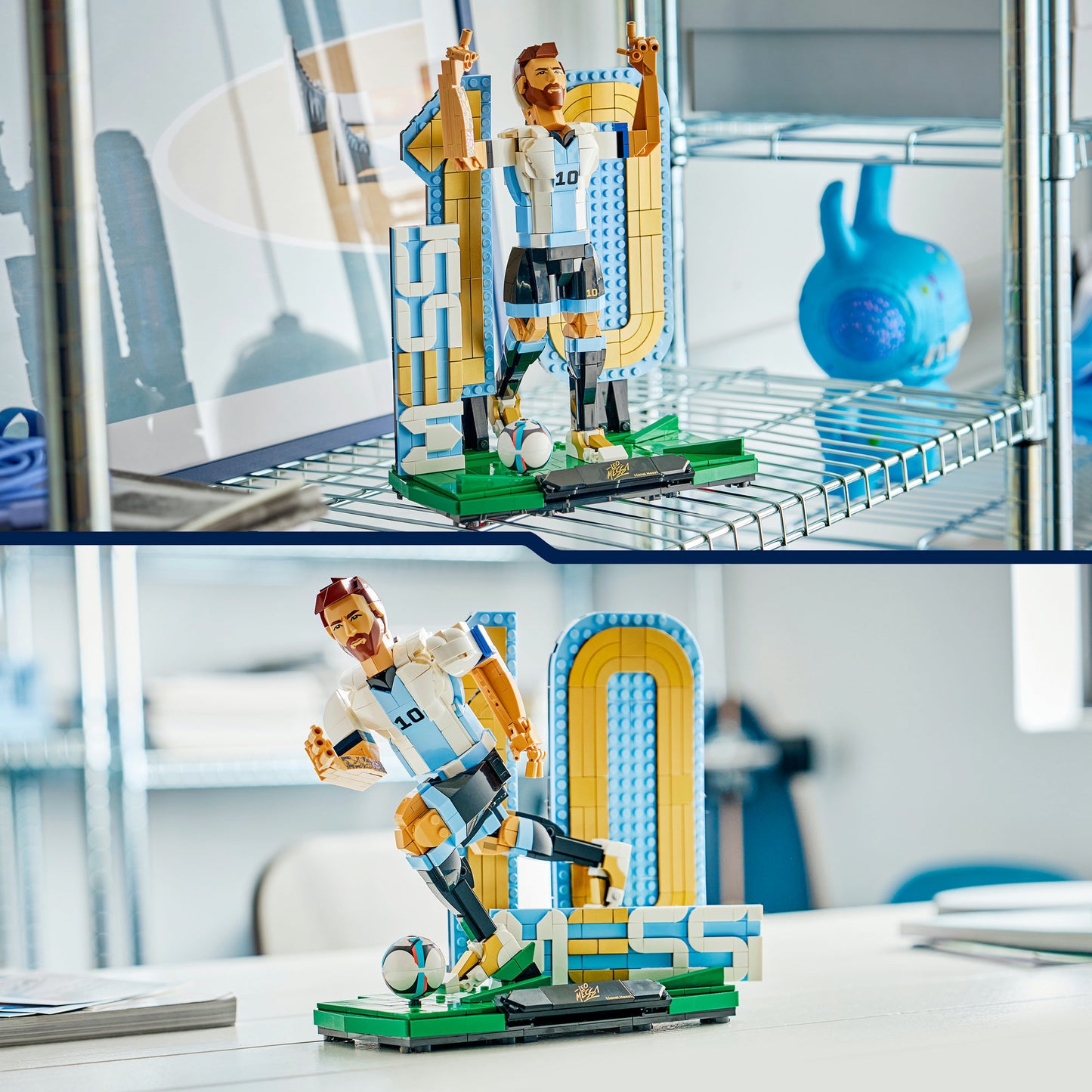 43015 Editions Lionel Messi - Fussballlegende, Konstruktionsspielzeug