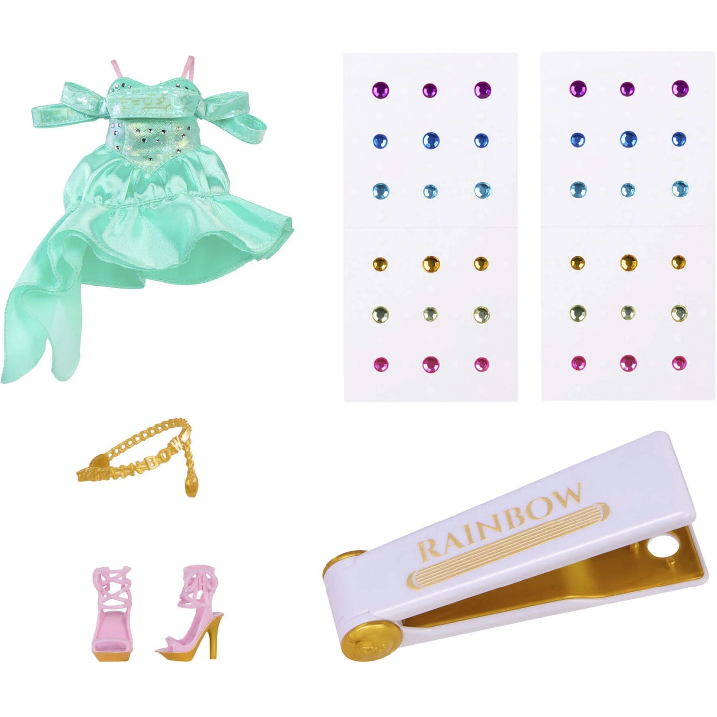 Rainbow High Be Dazzling Fashion Dolls - Celine Turquoise, Puppe