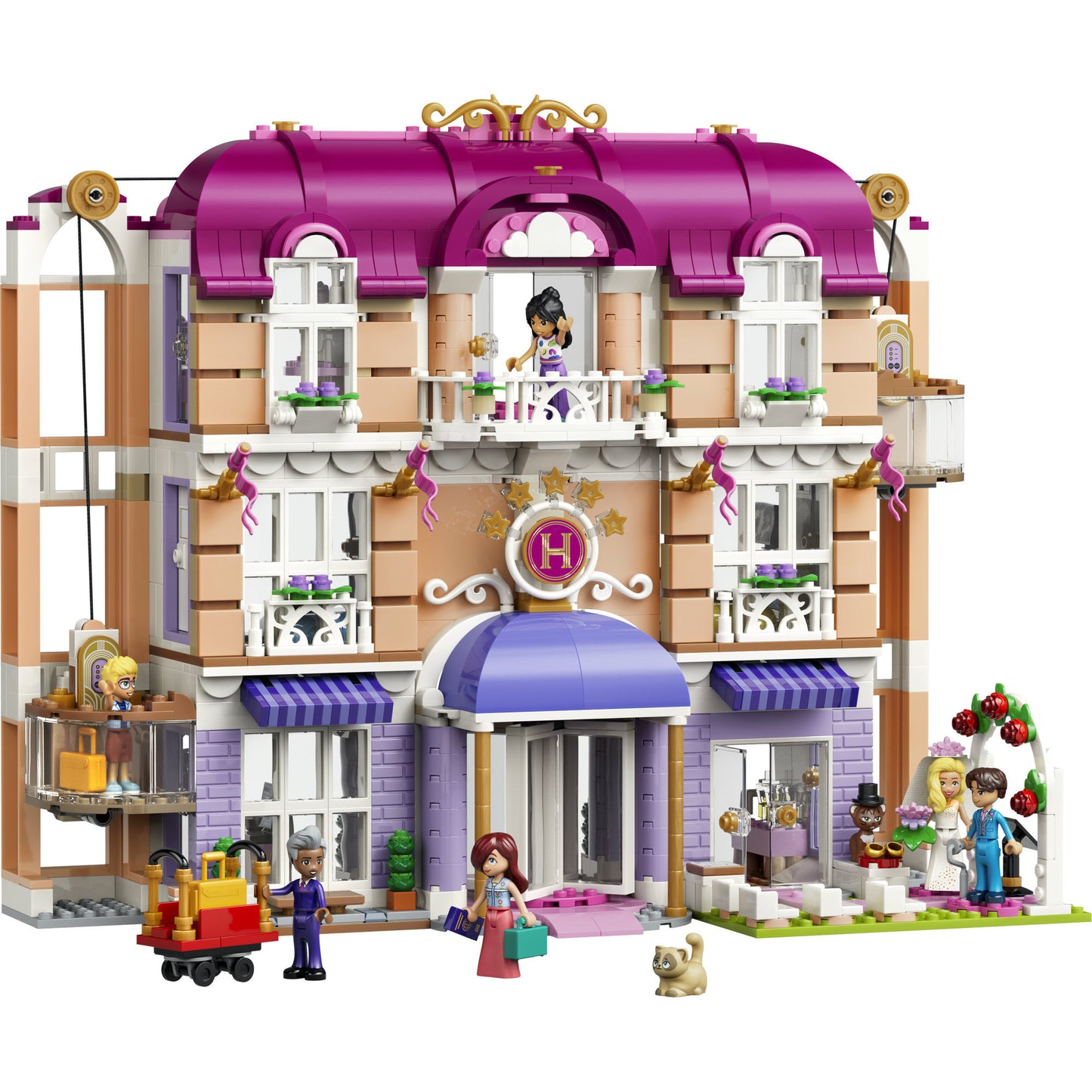 42704 Friends Das Grandhotel von Heartlake City, Konstruktionsspielzeug