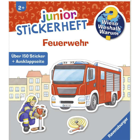 Wieso? Weshalb? Warum? junior Stickerheft - Feuerwehr, Lernbuch