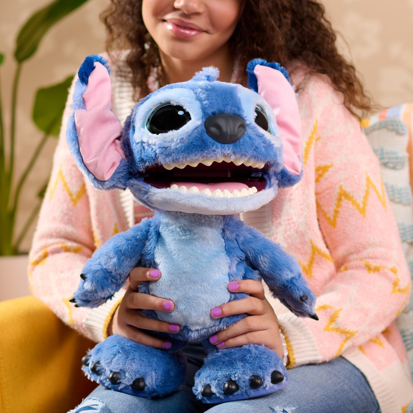 Disney Stitch Ultimate Stitch Interactive Feature Plüschfigur, Kuscheltier