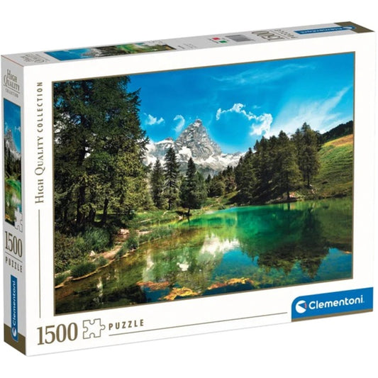 Clementoni High Quality Collection Landscape - Der blaue See (1500 Teile)