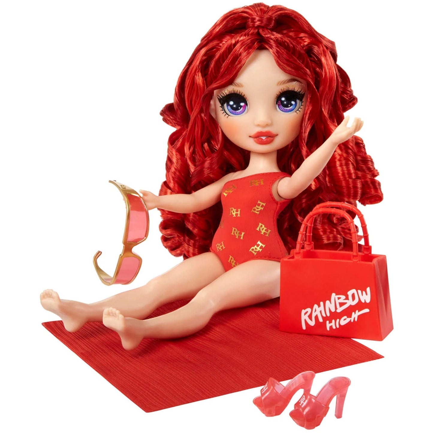 MGA Entertainment Rainbow High Swim & Style - Ruby (Red)