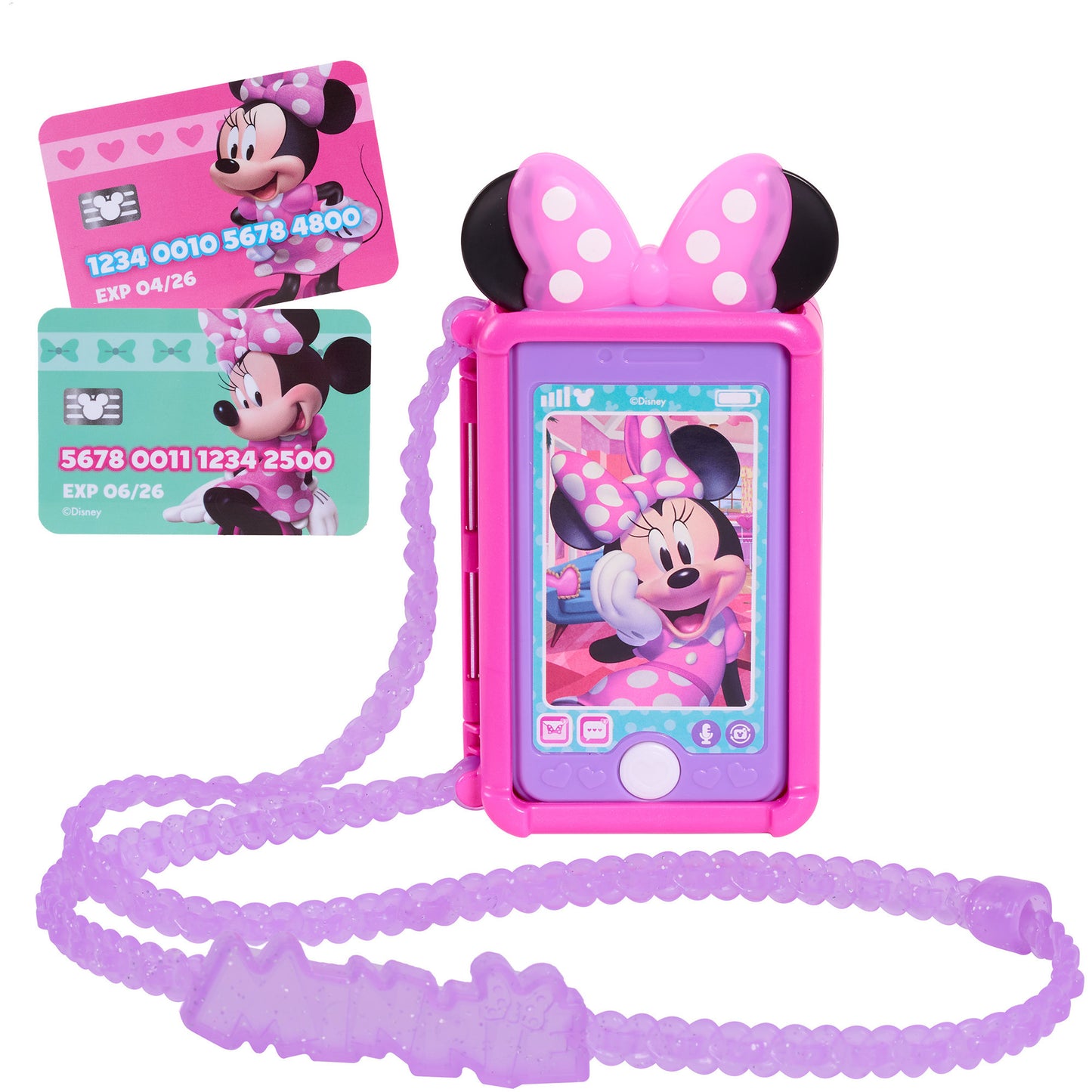 Disney Junior Minnie Mouse Chat With Me Cell Phone Set, Rollenspiel