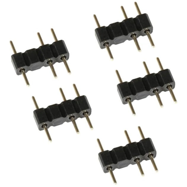 Alphacool Y-Kabelsplitter aRGB 3-Pin auf 4x 3-Pin, 15cm (schwarz, inkl. Steckverbinder)