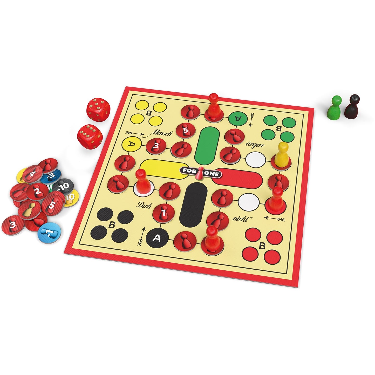 For One - Mensch ärgere Dich nicht, Brettspiel