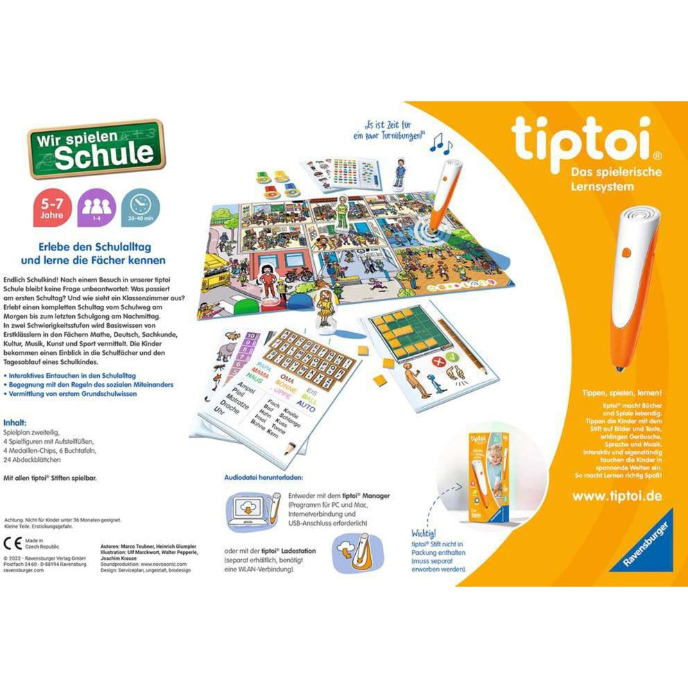 Ravensburger tiptoi Wir spielen Schule, Brettspiel