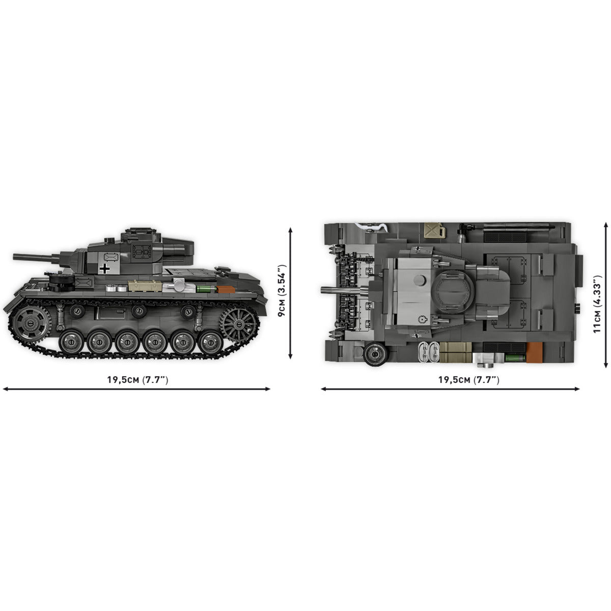 Panzer III Ausf.H, Konstruktionsspielzeug
