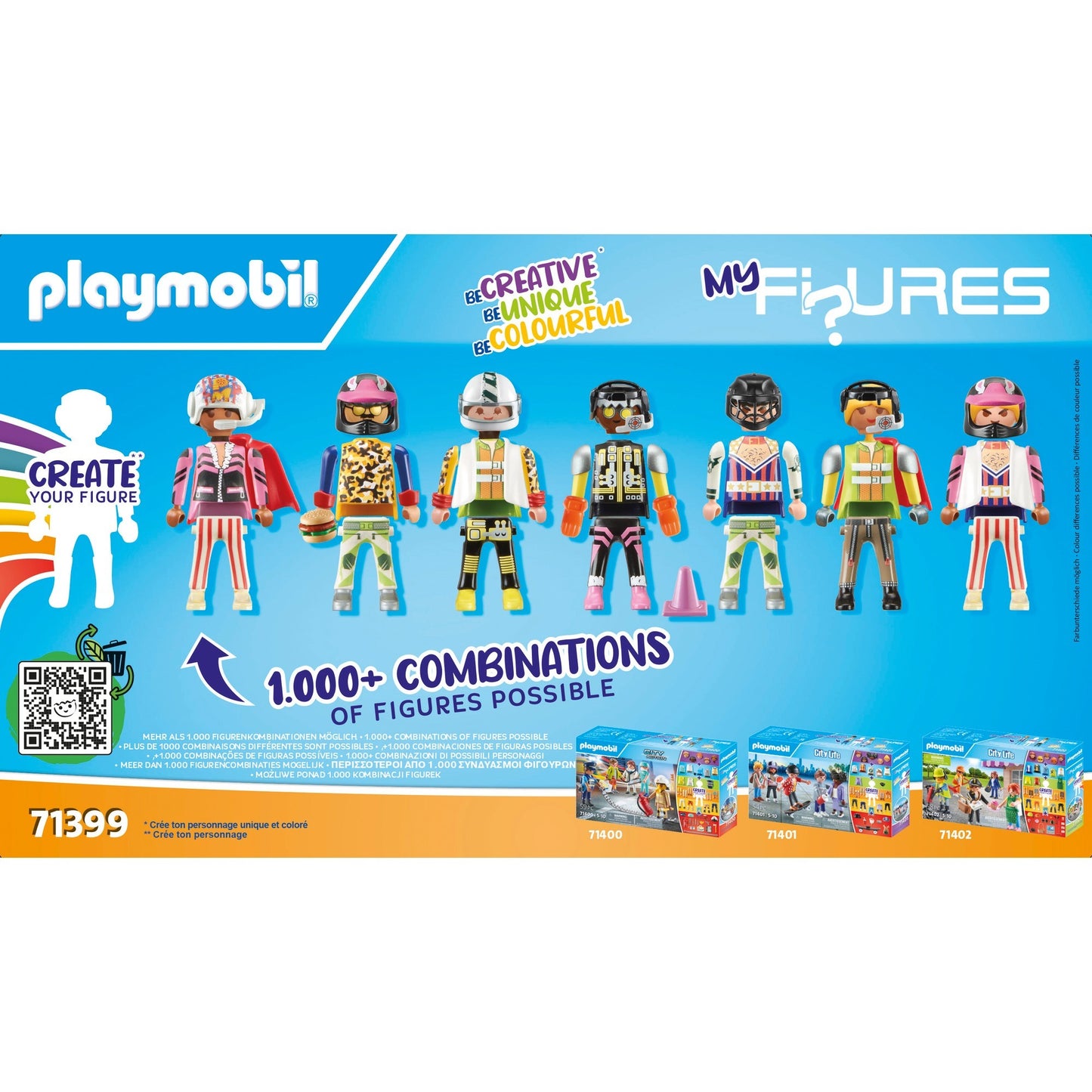 PLAYMOBIL 71399 My Figures: Stuntshow, Konstruktionsspielzeug