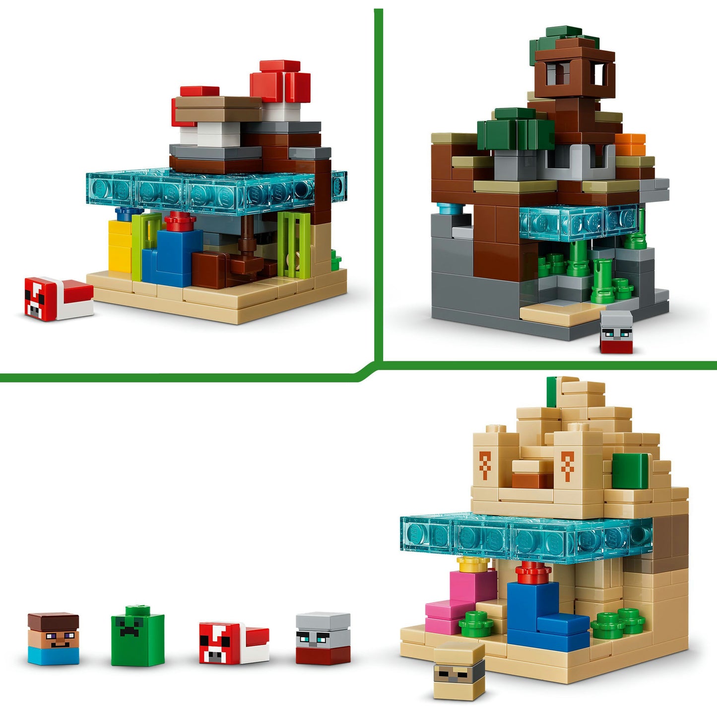 21589 Minecraft Mini-Biome, Konstruktionsspielzeug