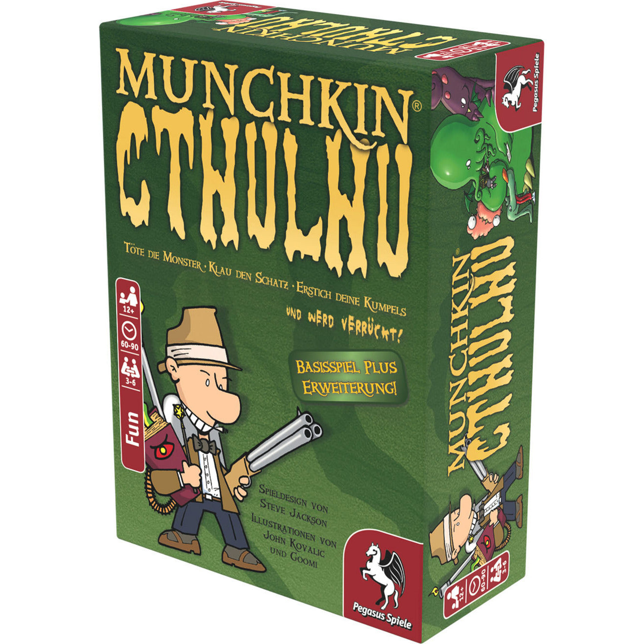 Munchkin Cthulhu 1+2, Kartenspiel