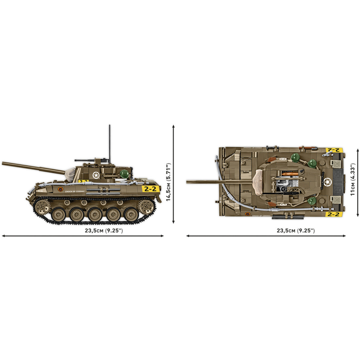 M18 Hellcat, Konstruktionsspielzeug