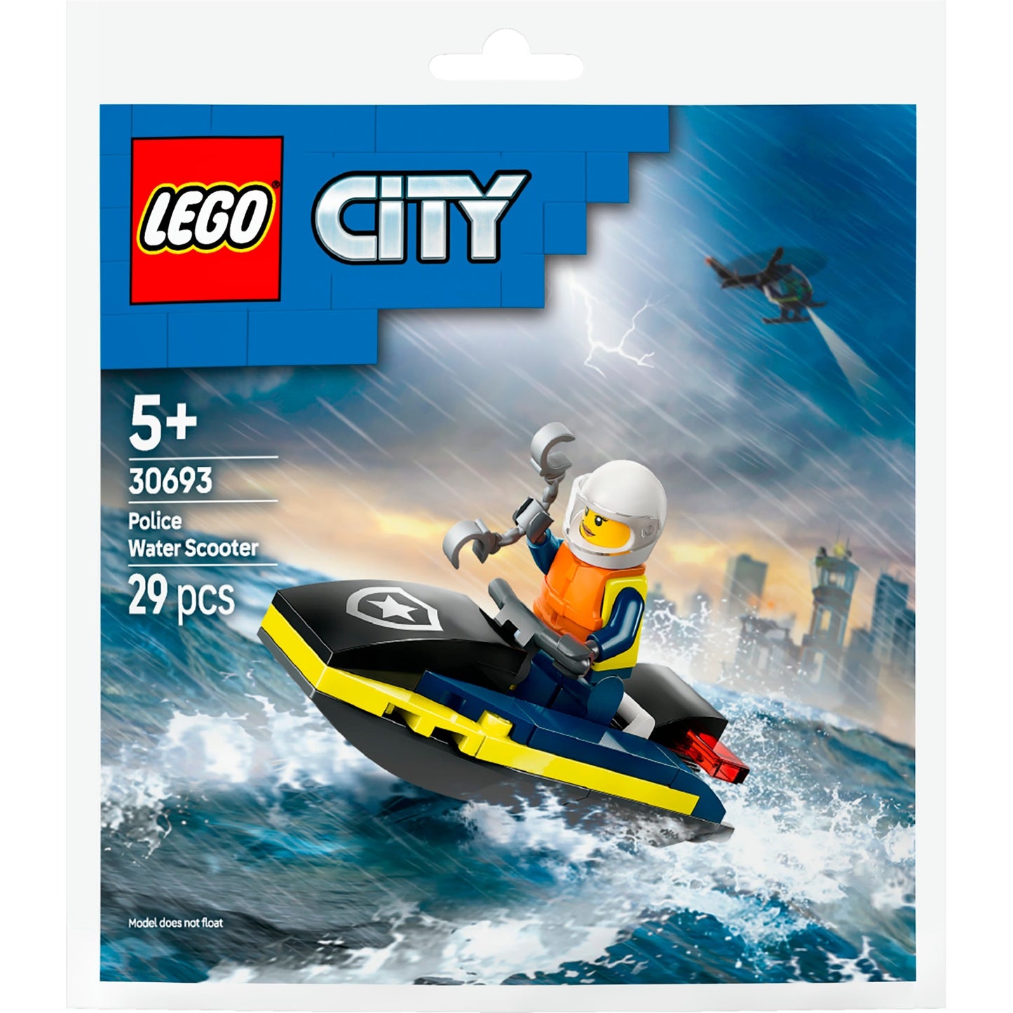 30693 City Polizei Jetski, Konstruktionsspielzeug