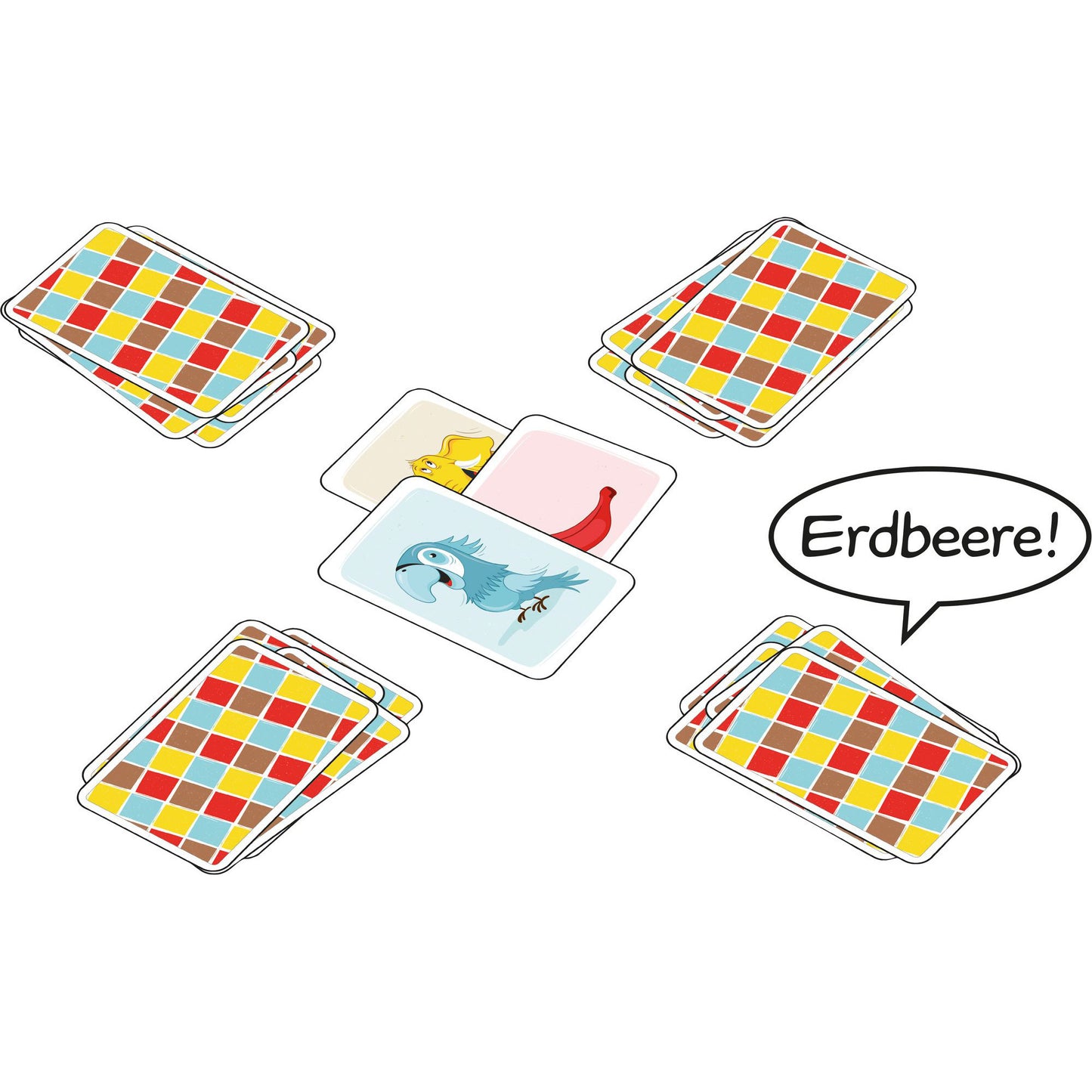 Schnattergei, Kartenspiel