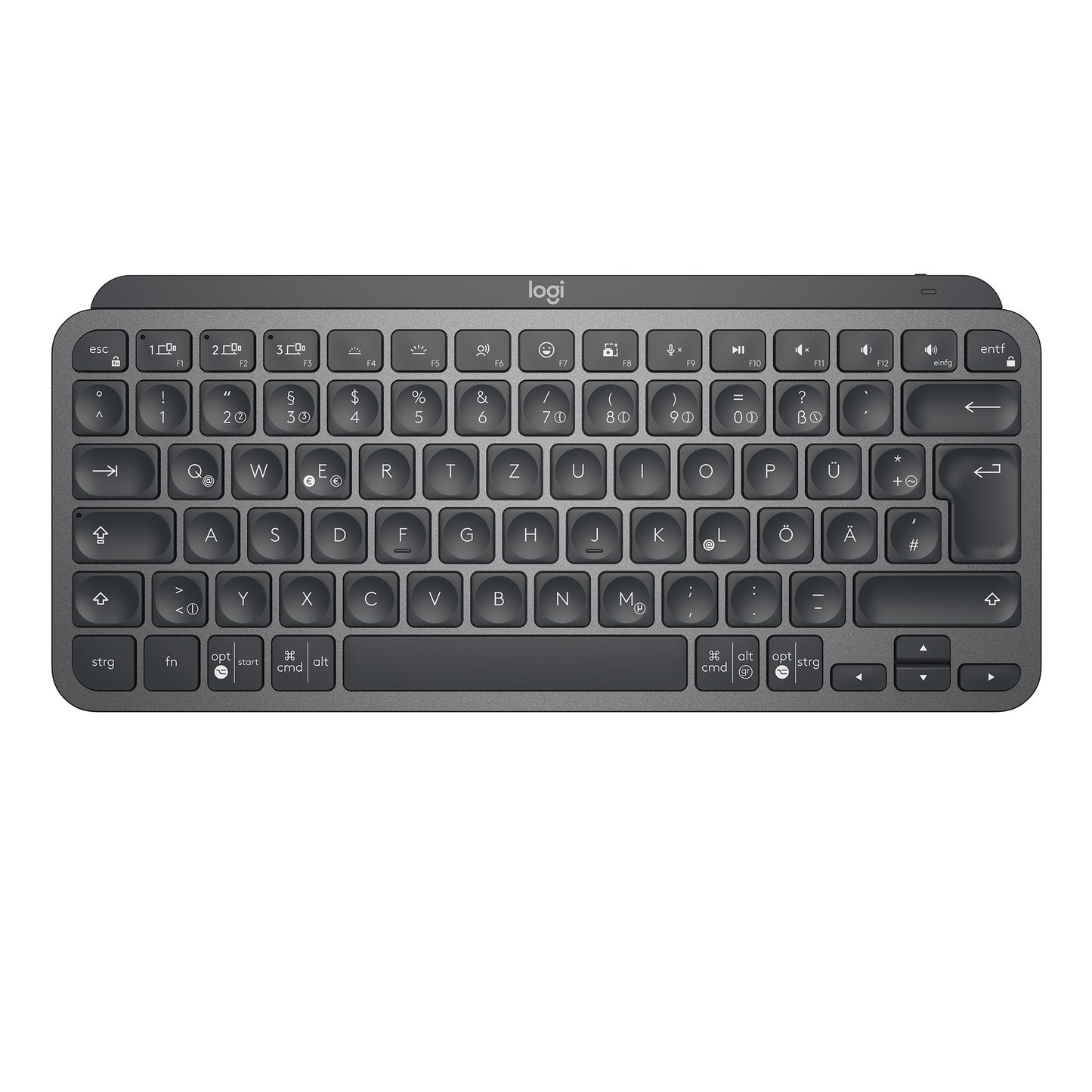 Logitech MX Keys Mini (graphit/schwarz, DE-Layout)