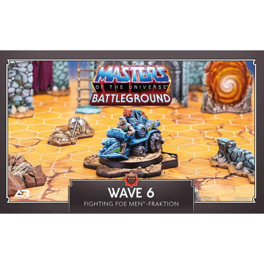 Asmodee Masters of the Universe: Battleground Wave 6 - Fighting Foe Men Faction, Brettspiel