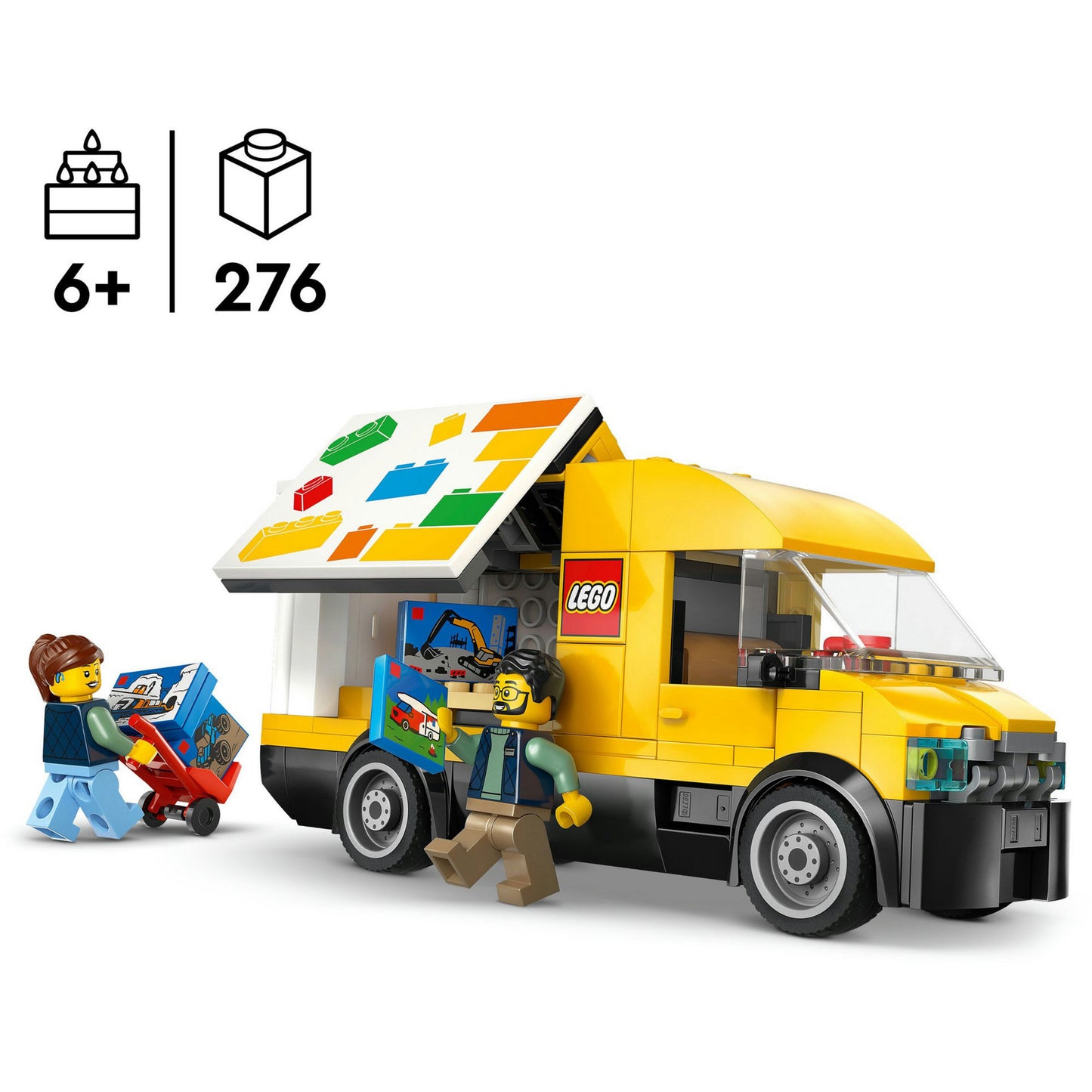 60500 City Der LEGO Lieferwagen, Konstruktionsspielzeug