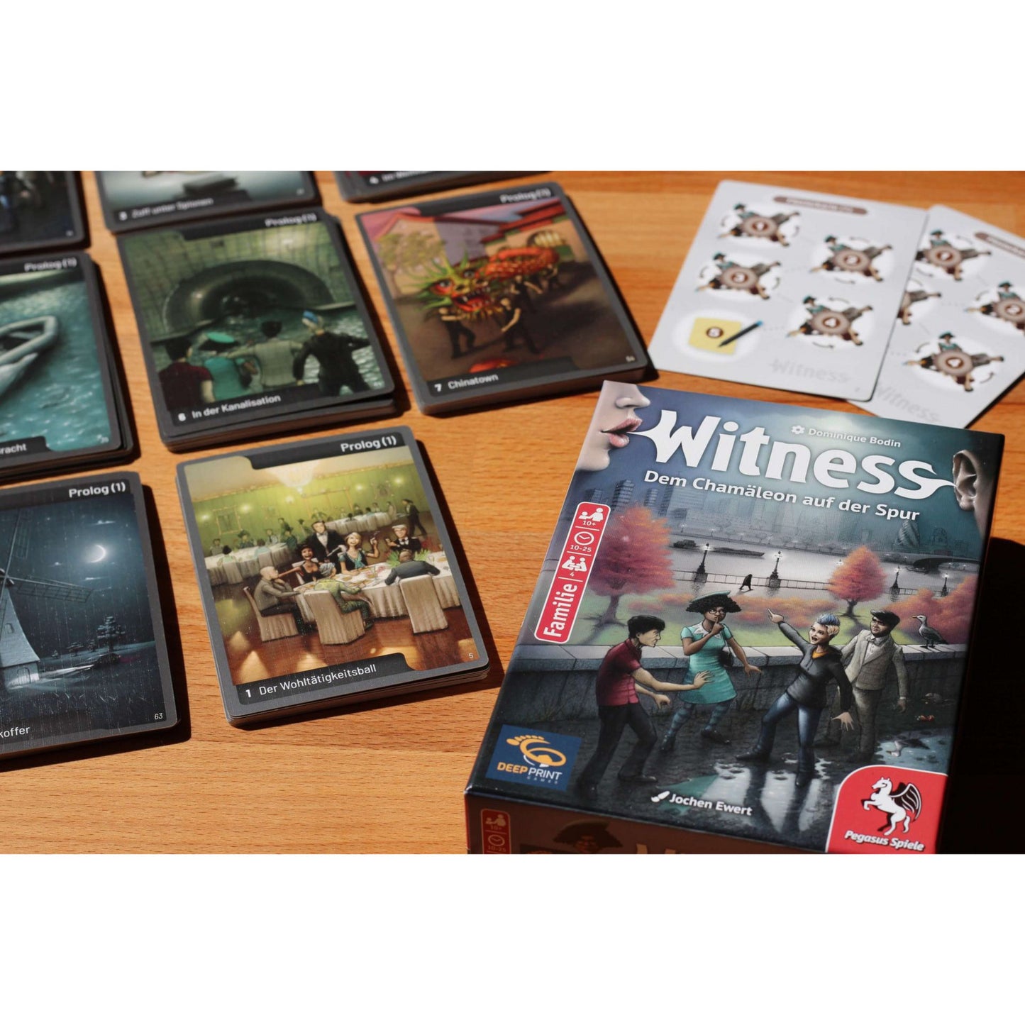 Deep Print Games: Witness - Dem Chamäleon auf der Spur, Rätselspiel