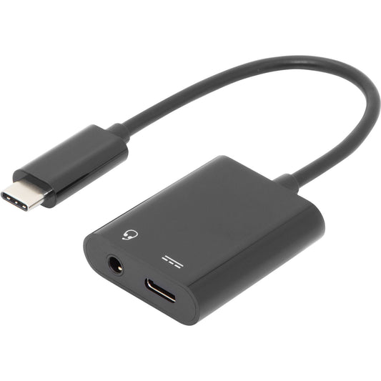 USB-C Adapter auf USB-C + 3,5mm Klinke