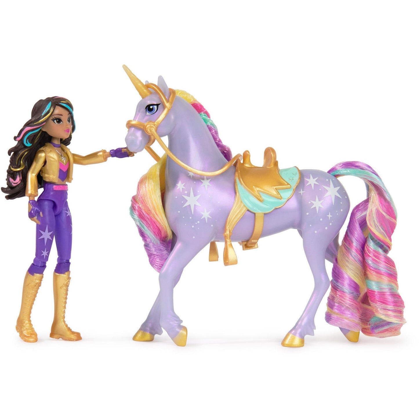 Spinmaster Unicorn Academy - Sophia und Einhorn Wildstar Set