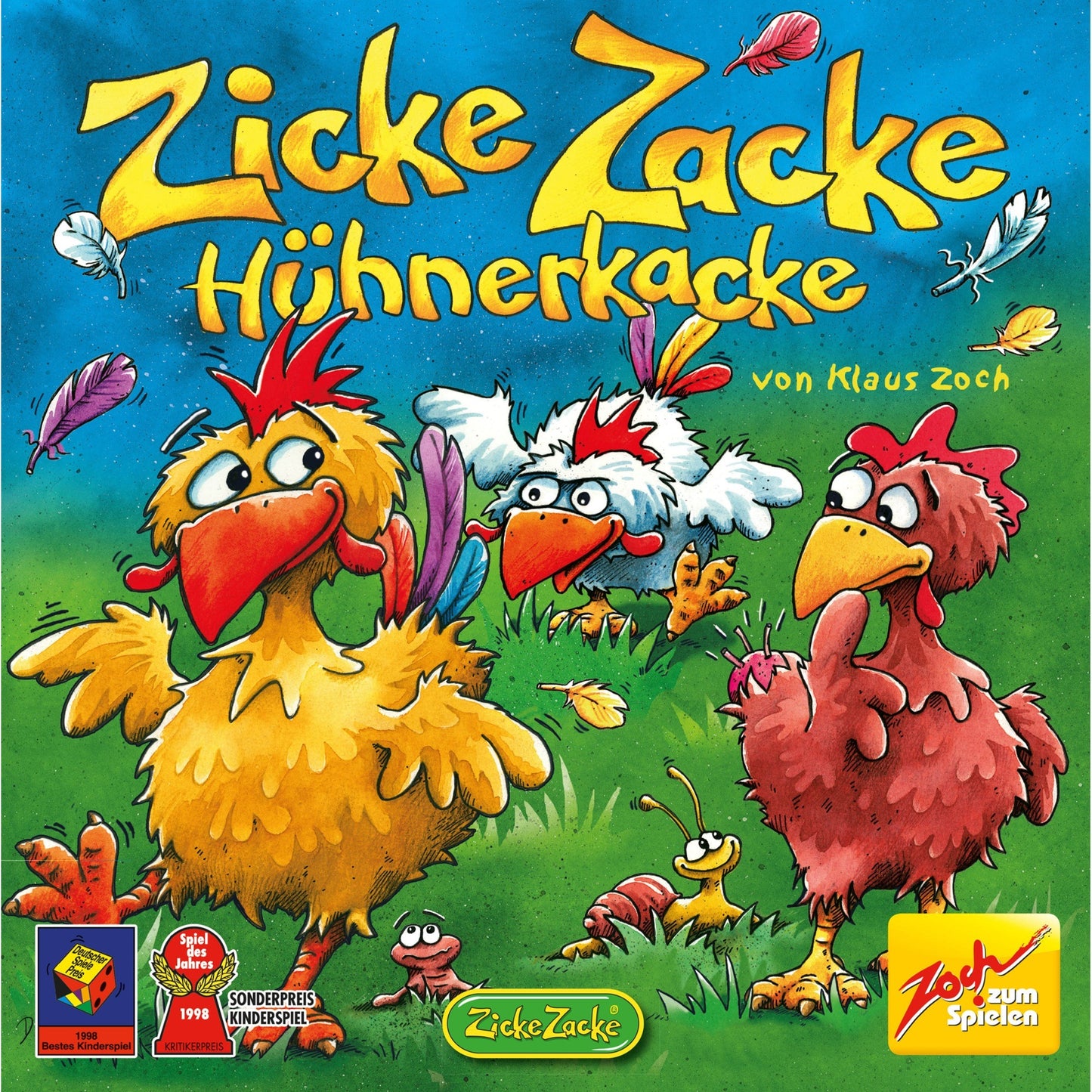 Zoch Zicke Zacke Hühnerkacke, Brettspiel