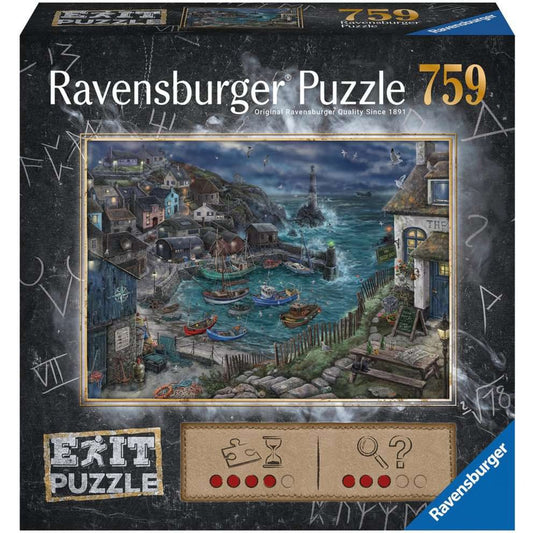 Ravensburger EXIT Puzzles Das Fischerdorf (759 Teile)