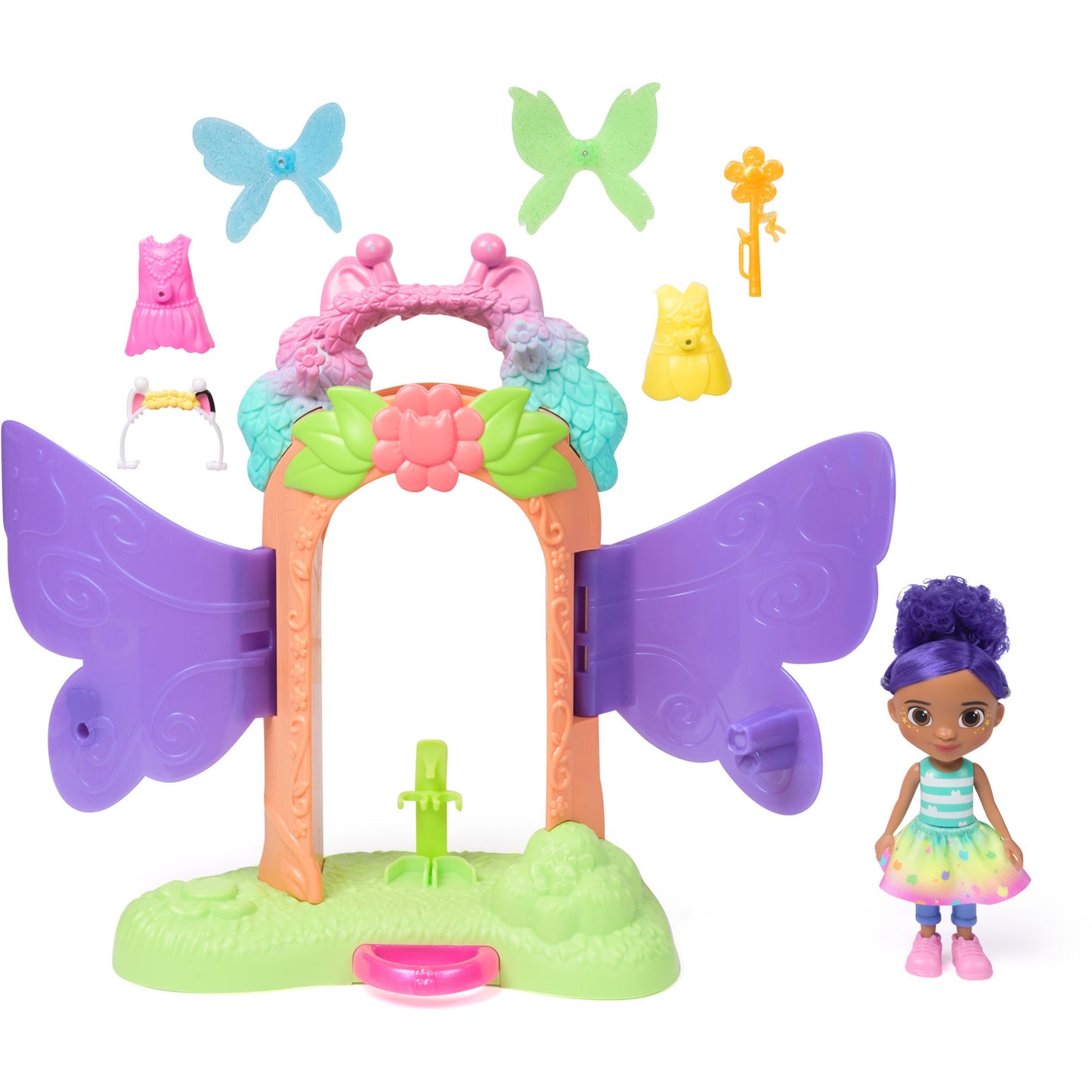 Gabby's Dollhouse Fairylandia - Fairy Magic Reveal Spielset, Spielgebäude