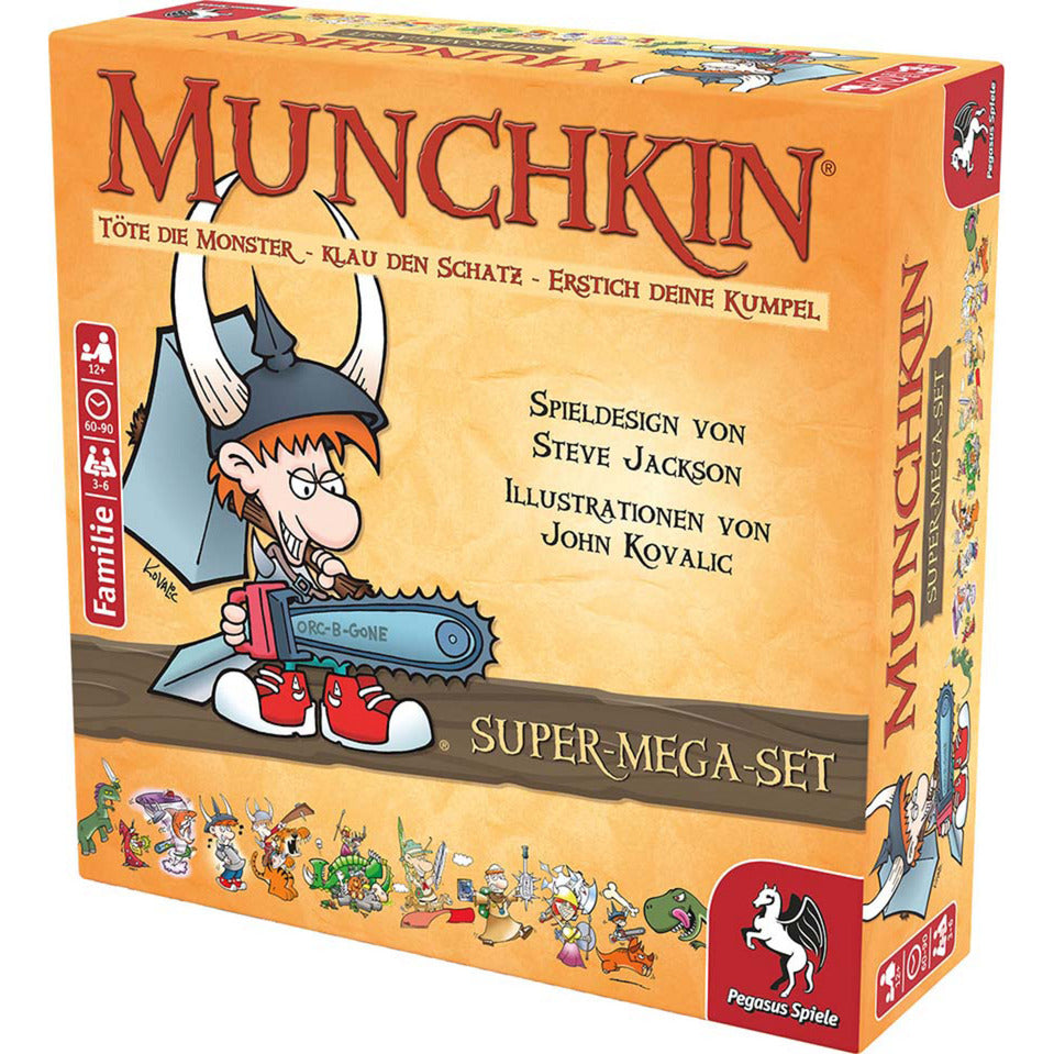 Munchkin Fantasy Super-Mega-Set, Kartenspiel