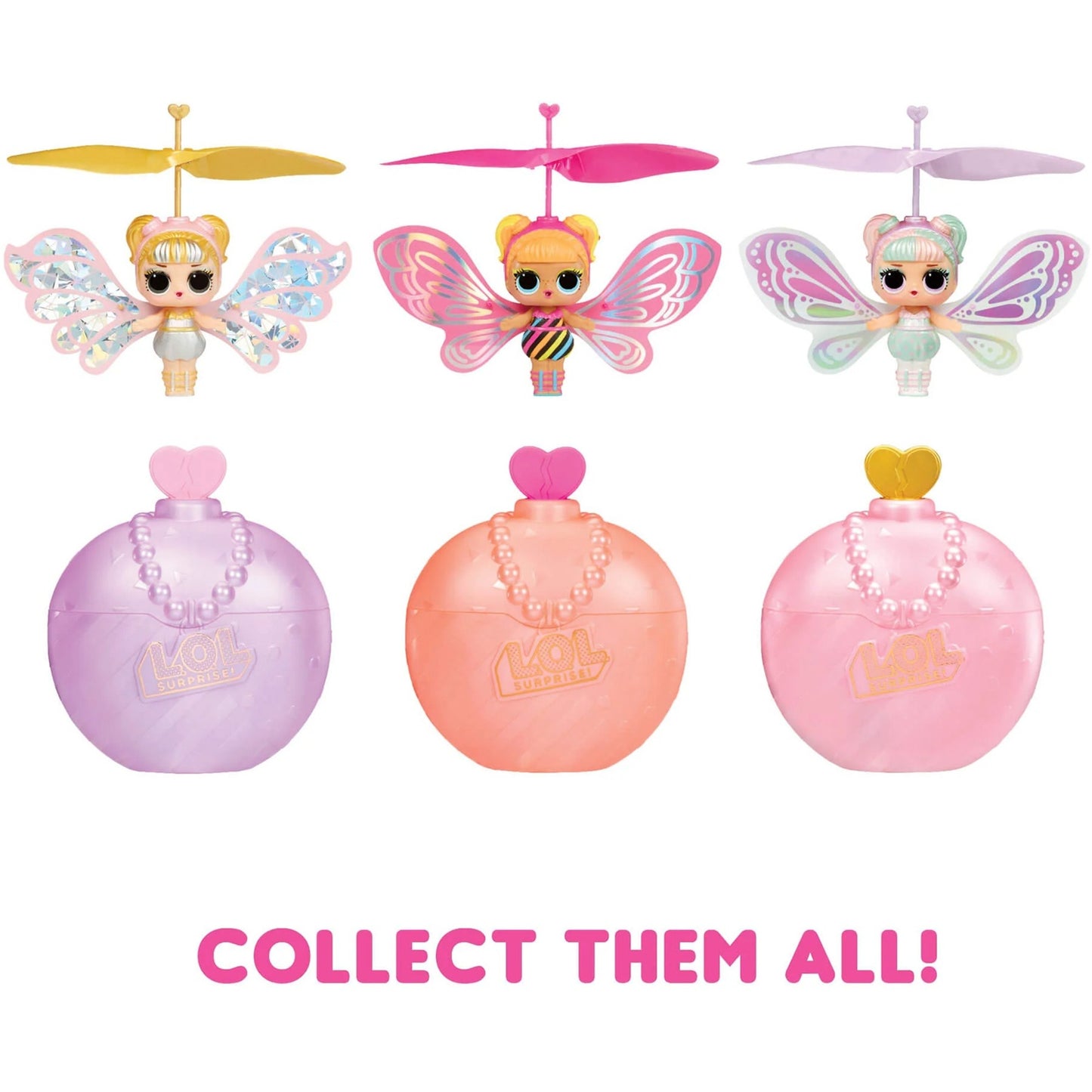 MGA Entertainment L.O.L. Surprise Magic Flyers - Flutter Star (Pink Wings)