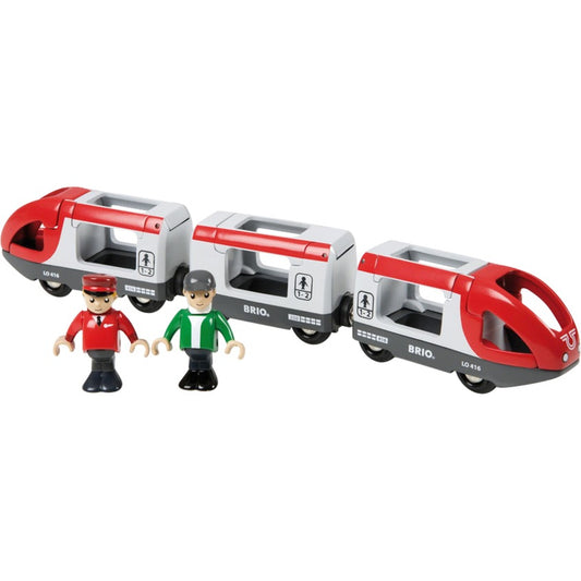 BRIO World Roter Reisezug (rot/weiss)