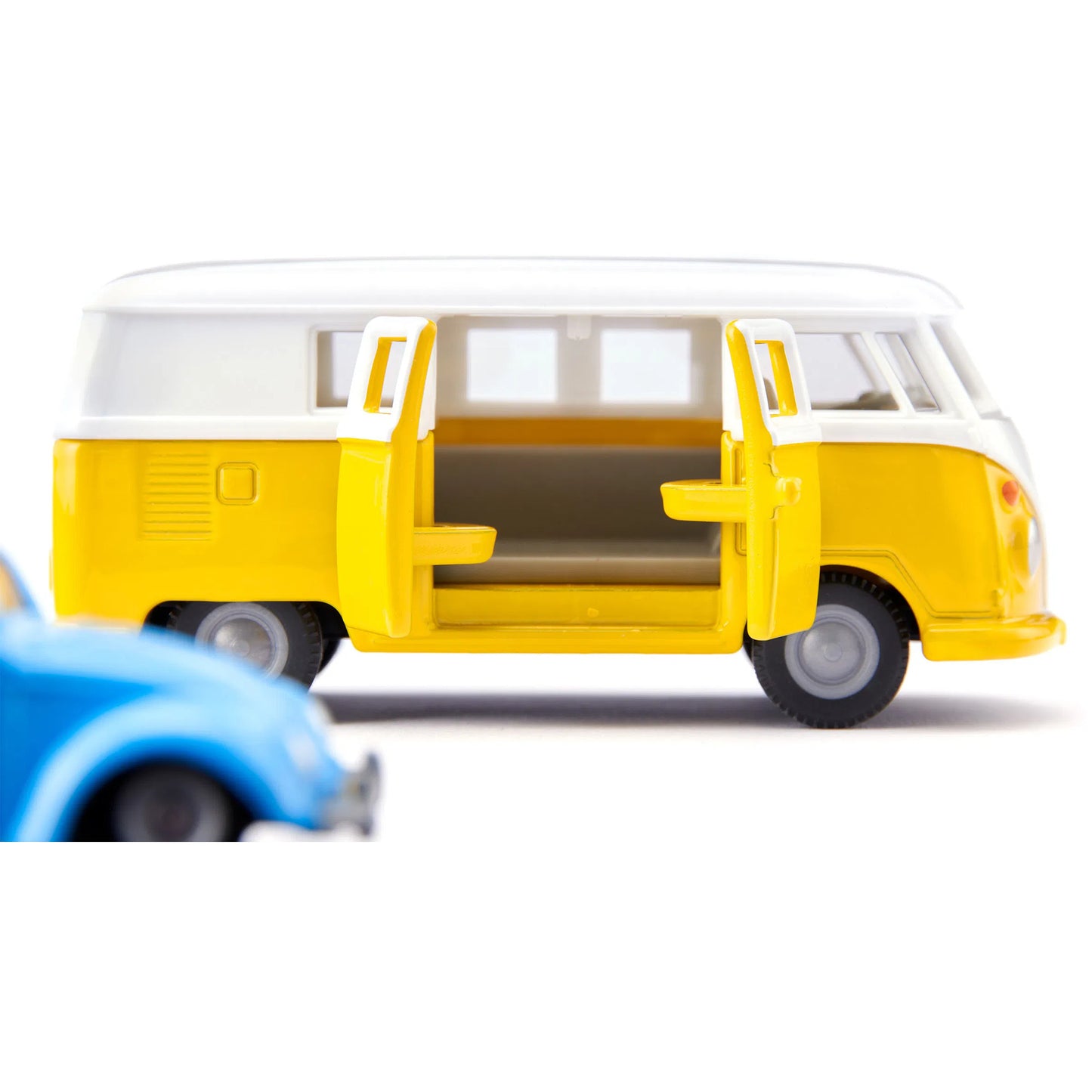 SUPER VW T1 mit Anhänger und VW Käfer, Modellfahrzeug