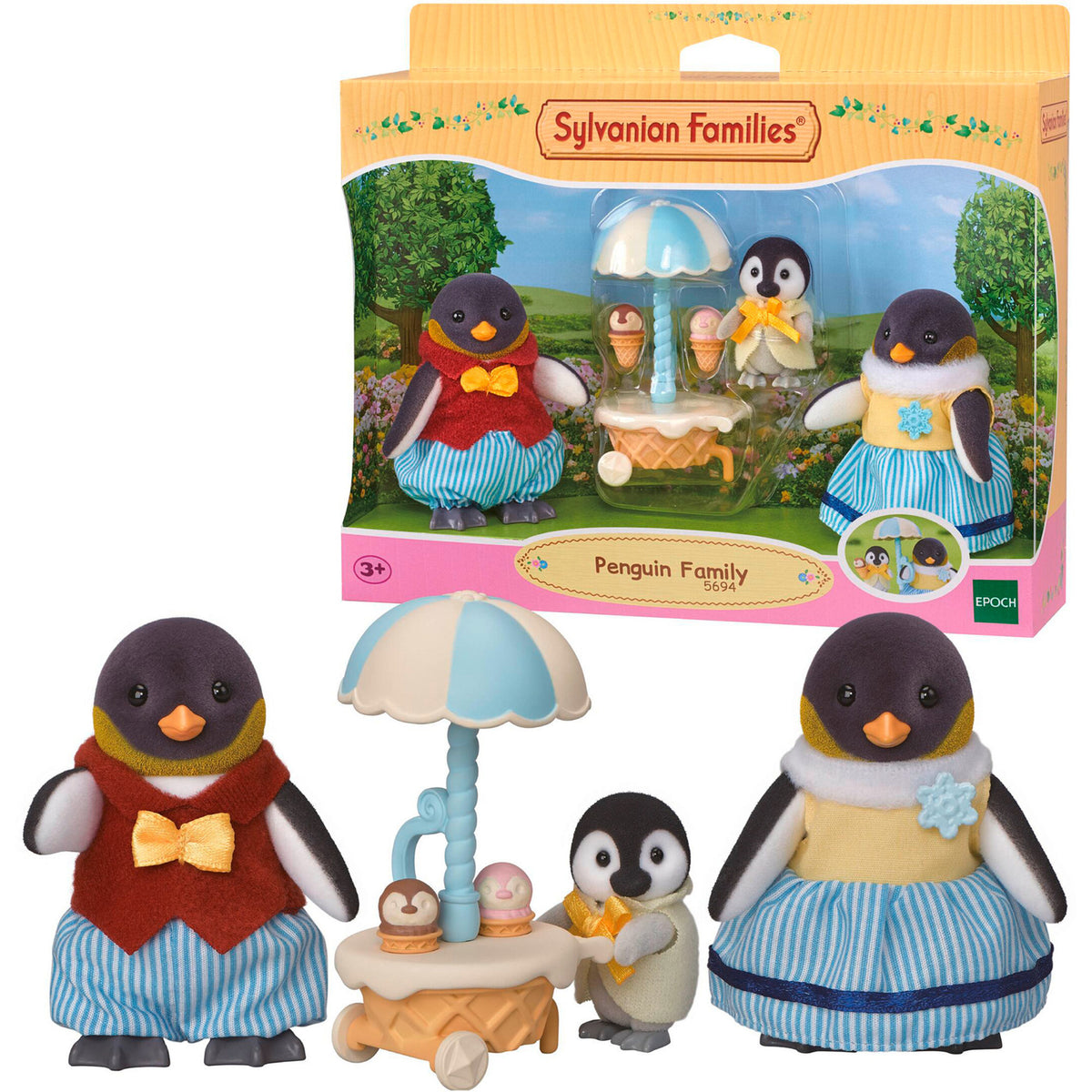 Sylvanian Families - Pinguin Familie, Konstruktionsspielzeug