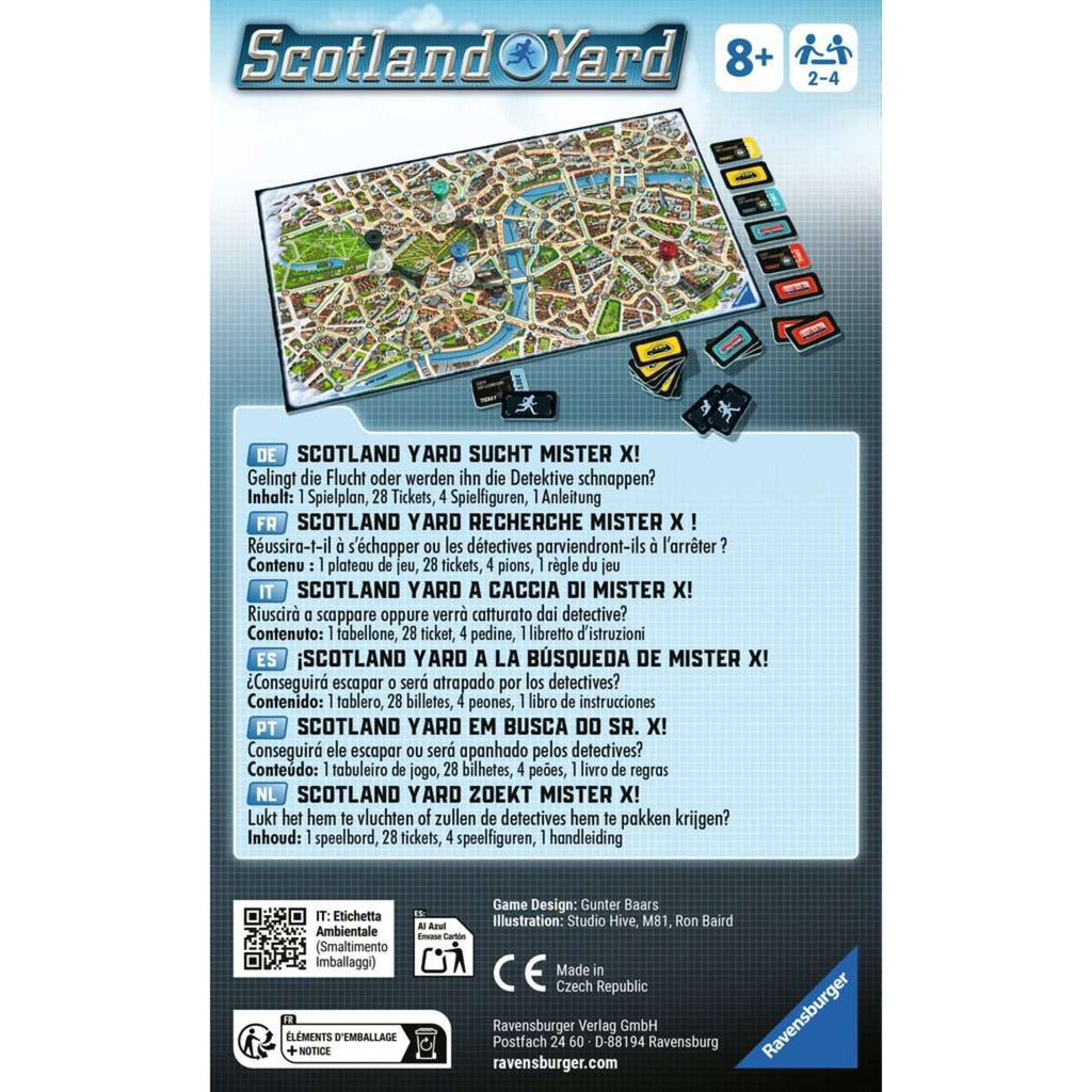 Ravensburger Scotland Yard - Reisespiel, Brettspiel