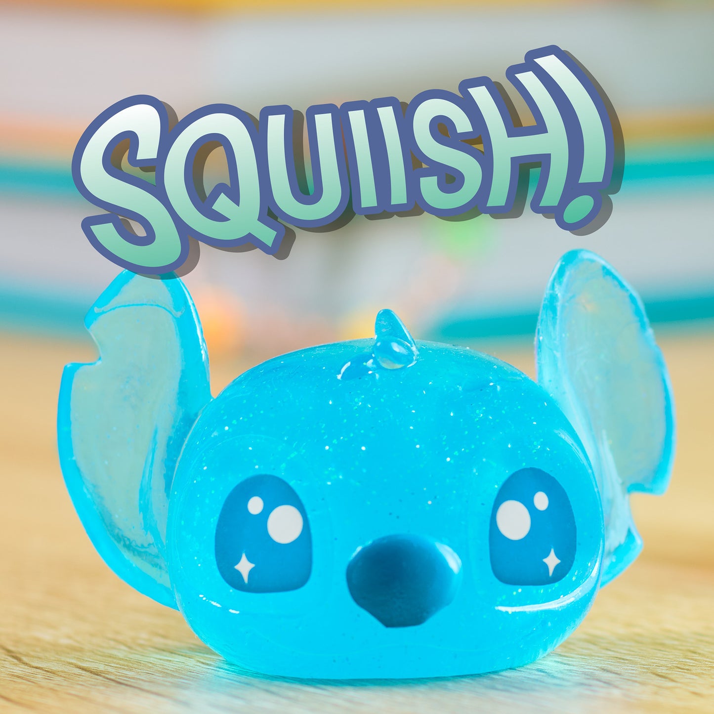 Disney Stitch Squish-A-Stitch Blind Capsule Figure, Spielfigur