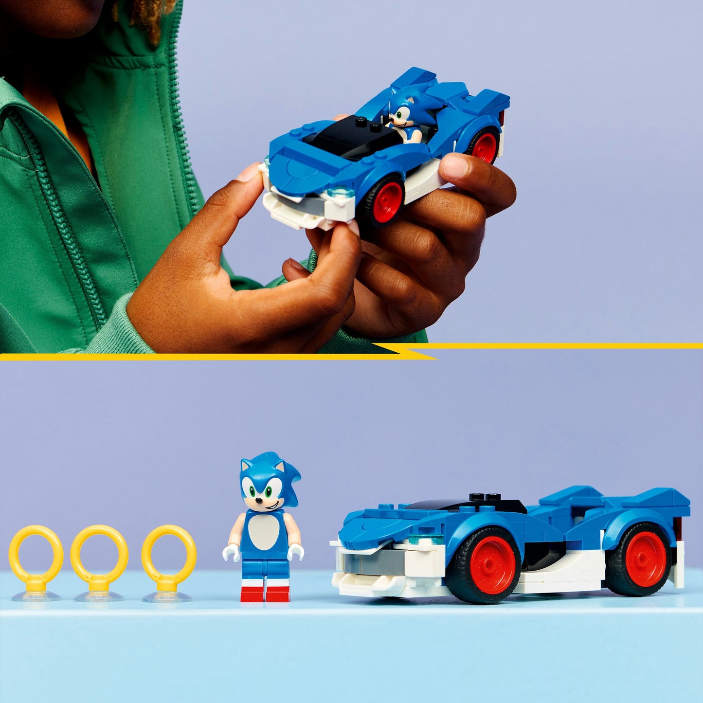 77117 Sonic the Hedgehog: Speedster Lightning, Konstruktionsspielzeug