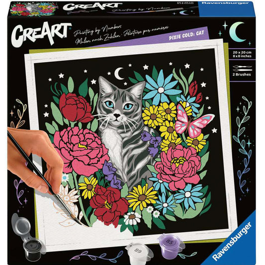 CreArt - Pixie Cold: Katze, Malen