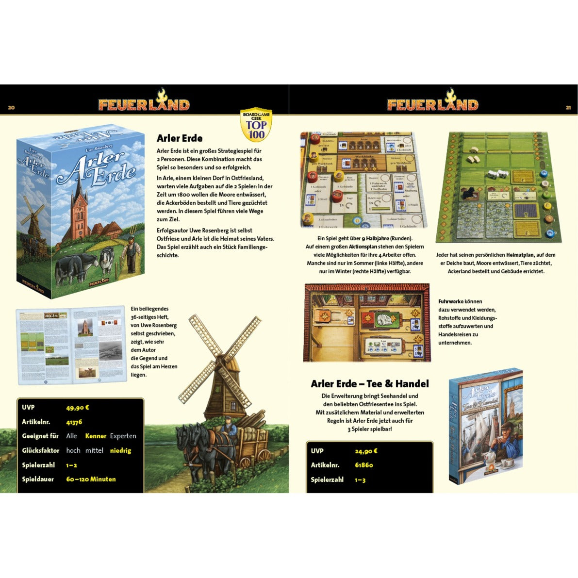 Pegasus Arler Erde, Brettspiel