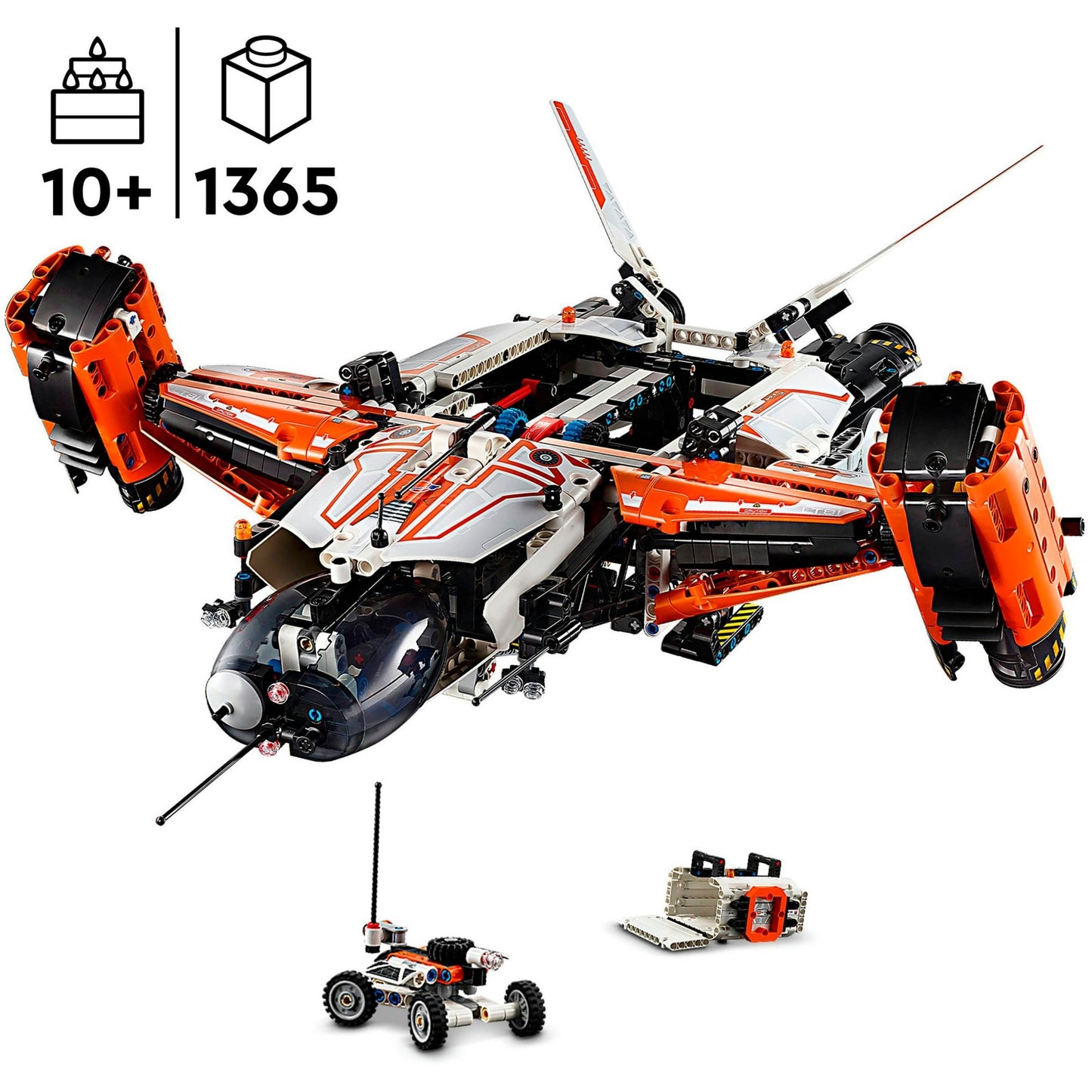 LEGO 42181 Technic VTOL Schwerlastraumfrachter LT81, Konstruktionsspielzeug